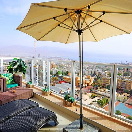 ★ Amazing View ★ Relaxing Balcony ★ Quiet ★ Apartment Eilat Luaran gambar